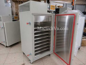 máy sấy thực phẩm 50kg, mặt trong inox304