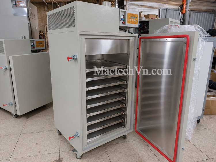 máy sấy thực phẩm 50kg, mặt trong inox304