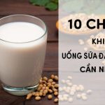 Những chú ý cần tránh khi uống sữa đậu nành