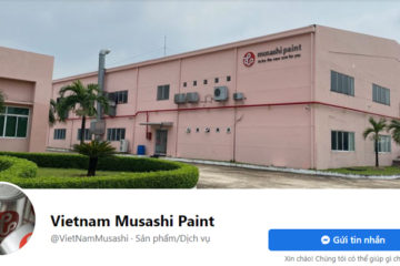 Công ty Musashi Paint, chuyên sản xuất sơn, sử dụng MSD500-250