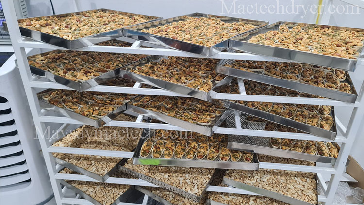 cơ sở sản xuất ngũ cốc beenut tại đà nẵng, sử dụng máy sấy ngũ cốc Mactech