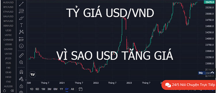 vì sao đồng usd tăng giá, tỉ giá tăng cao