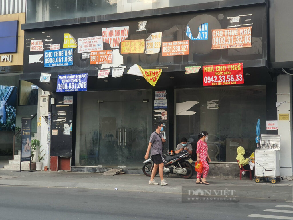 kinh tế suy thoái, mặt bằng cho thuê ế ẩm