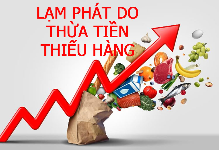 lạm phát do thừa tiền thiếu hàng