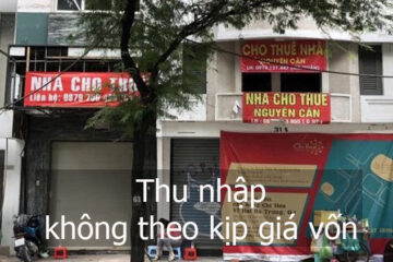 Thu nhập không theo kịp giá vốn là như thế nào, hệ quả là gì