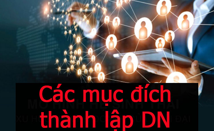 các mục đích khi thành lập doanh nghiệp