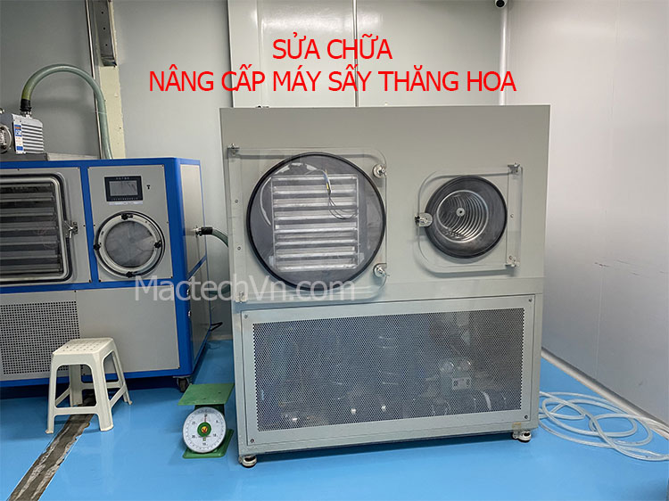 Sửa máy sấy thăng hoa, nâng cấp máy sấy, sửa máy đông khô