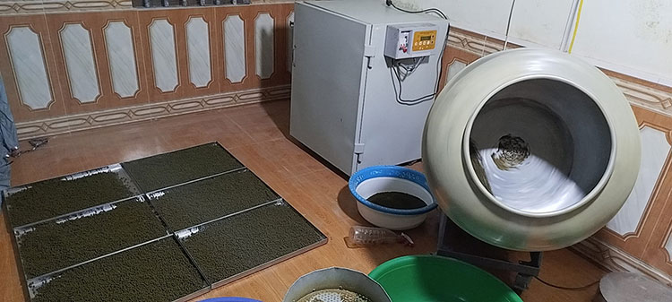 máy sấy khô viên hoàn