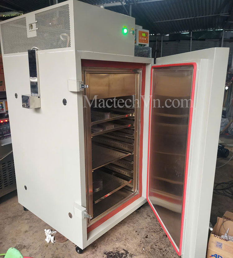 máy sấy tủ sấy linh kiện công nghiệp, linh kiện điện tử, nhiệt độ sấy 100 - 200 -300 độ c