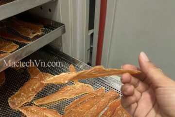 Lát thịt gà sấy khô làm thực phẩm, nhiều ứng dụng giá trị cao