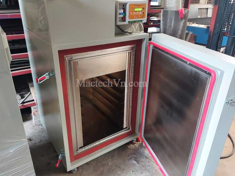 Máy sấy linh kiện công nghiệp nhiệt độ cao 35 – 300°C – Giải pháp sấy và xử lý nhiệt cho sản xuất hiện đại