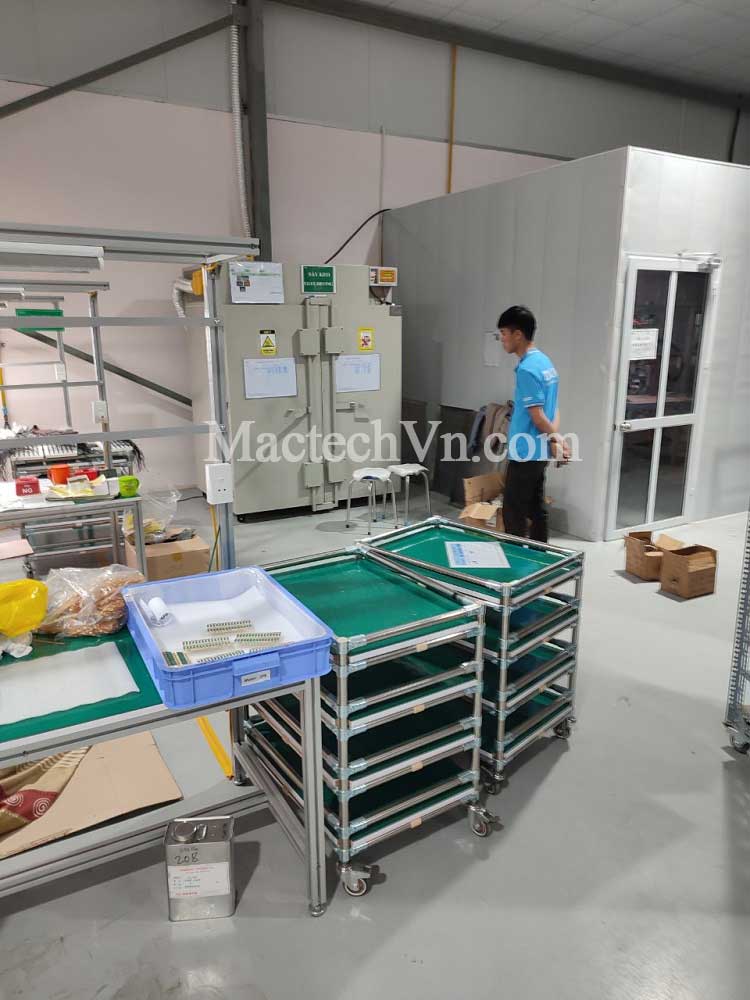 tủ sấy mi giả, tóc giả, tủ sấy linh kiện