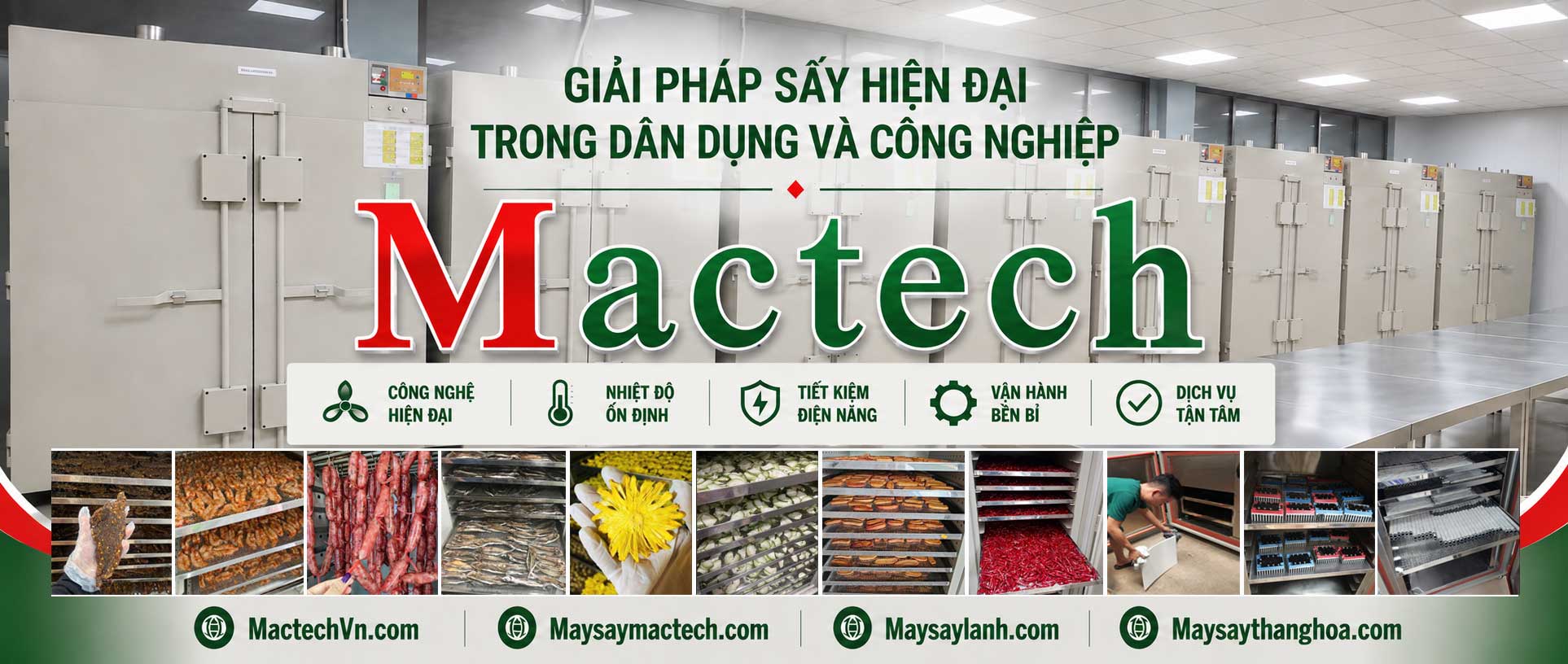 Máy Sấy Mactech VN