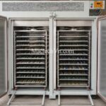 Chọn tủ sấy linh kiện dạng khay hay dạng xe đẩy?