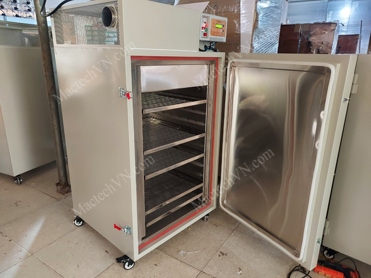 tủ sấy nhiệt cao, cách nhiệt bằng bông gốm