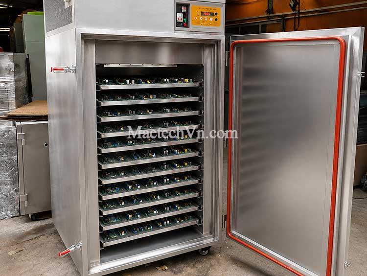 Cách tính kích thước tủ sấy linh kiện phù hợp với sản lượng sấy
